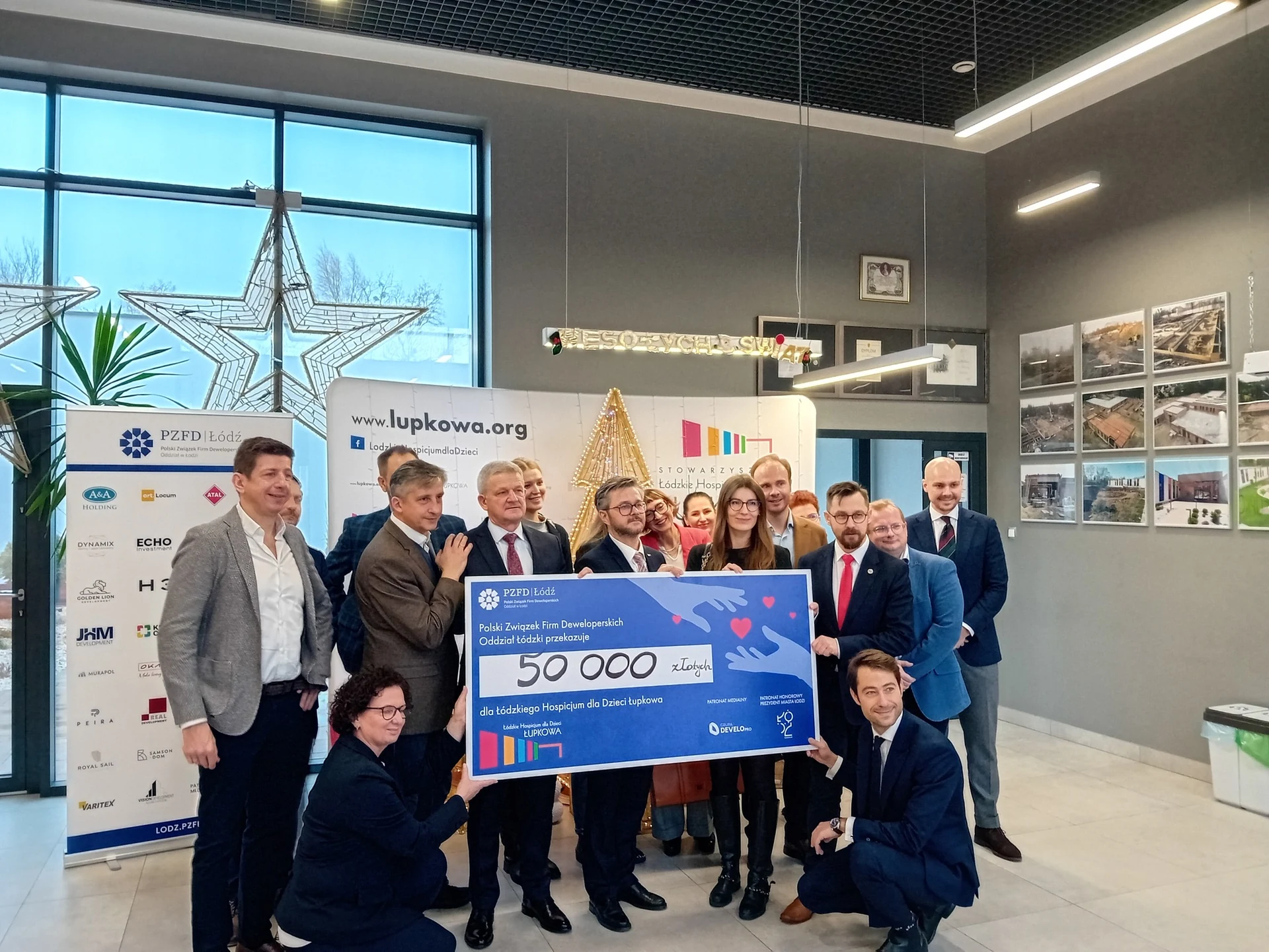 Finał świątecznej zbiórki dla łódzkiego hospicjum