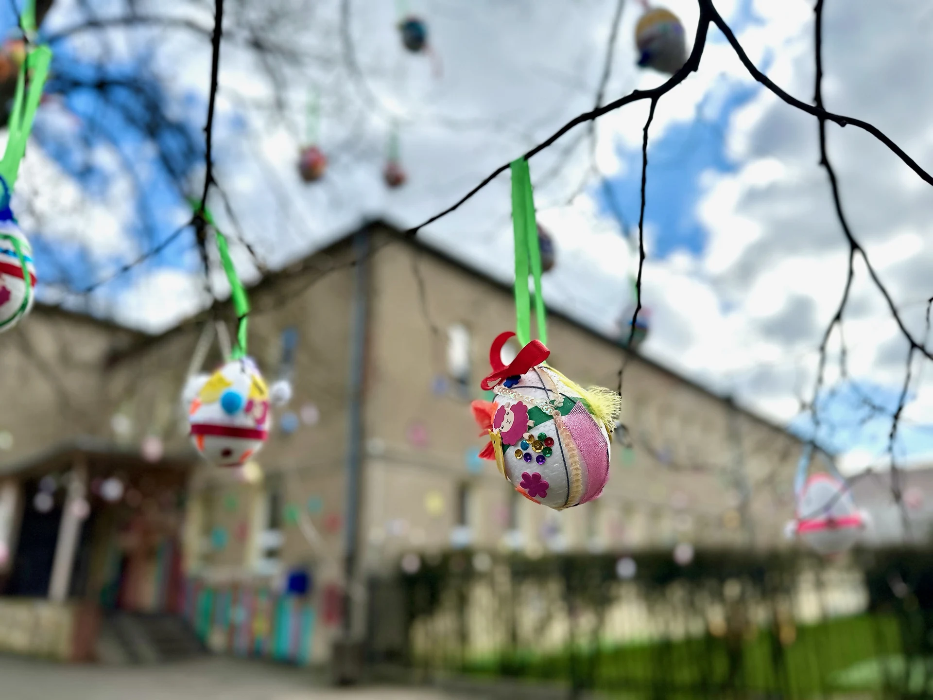 Wielkanocna ulica Grażyny